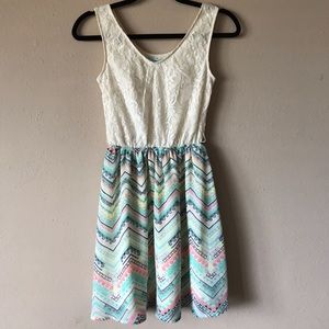 Maurice’s Pastel Patterned Dress